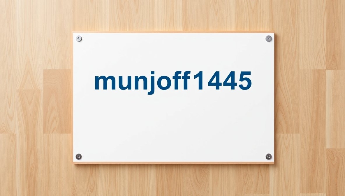 munjoff1445 constraint